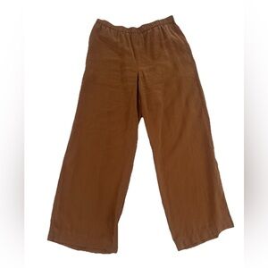 Madewell wide-leg pull-on pants medium